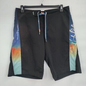 Salt Life SLX-QD Vapor Stretch High-RIse Swim Trunks Hybrid Boardshorts 34W Men